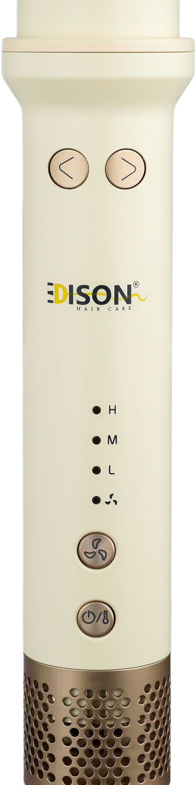 مصفف شعر إديسون، 140 واط، 32x6 سم، دوار، Q316 - كريمي product image 2