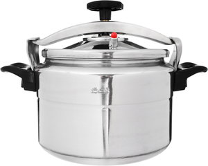 Al Saif Gallery Volcano Aluminum Pressure Cooker, 9 Liters - Silver product image 2