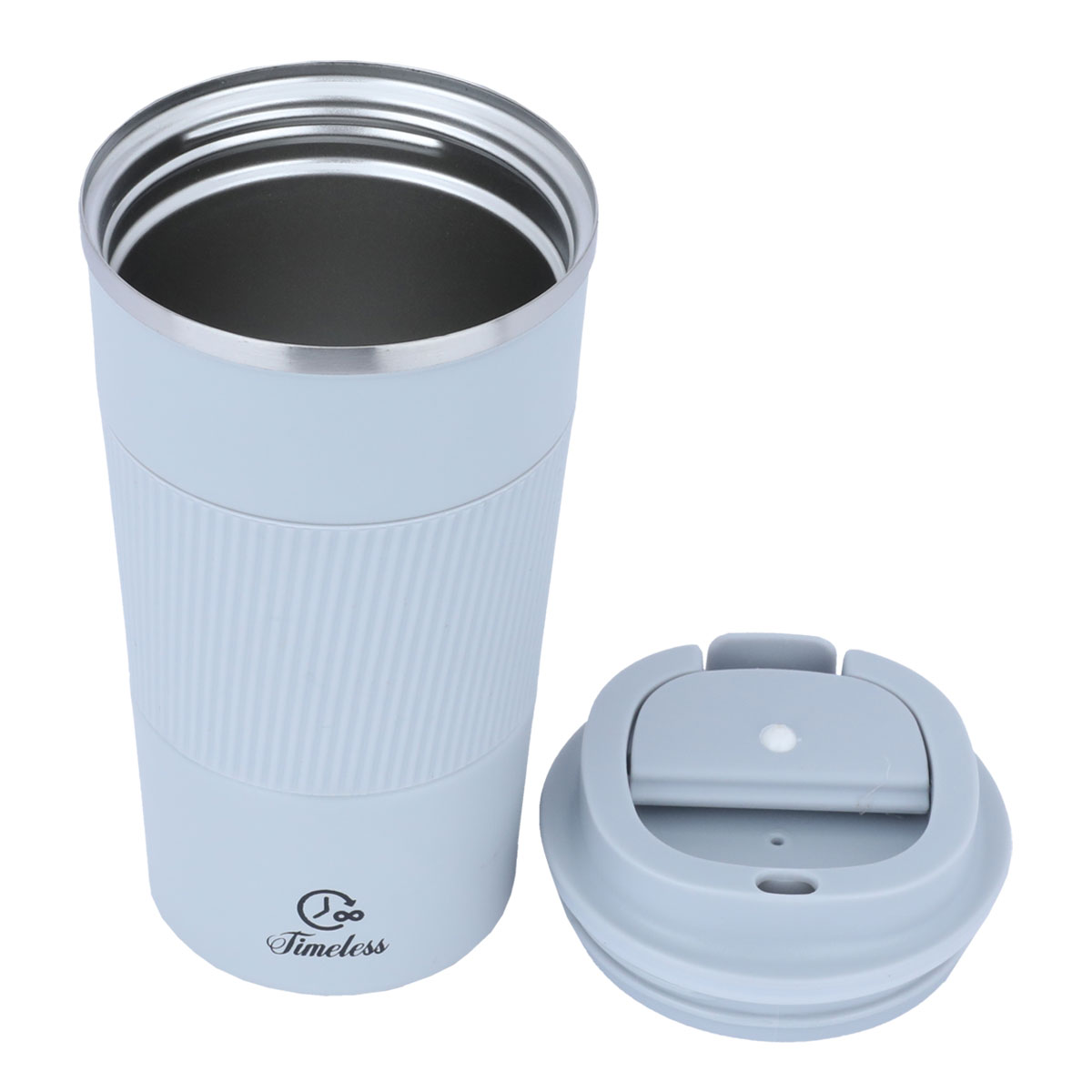 Timeless Steel Thermal Mug, 0.5 Liter - Light Grey product image 2