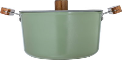 طقم قدور طهي سيراميك تورنادو، 7 قطع - اخضر product image 4