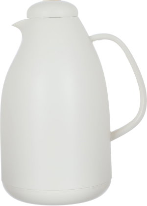 Al Saif Gallery thermos, 2 liters, thermal glass inner container, plastic outer shell - white product image 2