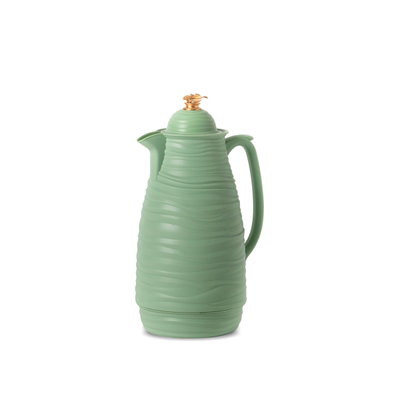 ترمس رويال 5 السيف غاليري، 0.5 لتر، حافظة داخلية زجاج حراري - أخضر فاتح product image 1