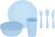 Al Saif Gallery Plastic Serving Set for Children, 18 Pieces - Blue product image 1