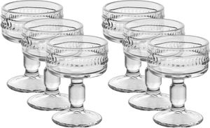 Al Saif Gallery Glass Serving Set, 6 Pieces, Round, Base - Clear product image