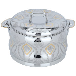 Al Saif Gallery Steel Food Container, 5000 ml - Silver product image