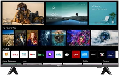 Impex Fiesta Impex Fiesta 50 - Web Os 50-Inch Frameless Smart Tv, 4K Uhd, Led Screen, Webos, Magic Remote - Black product image 1