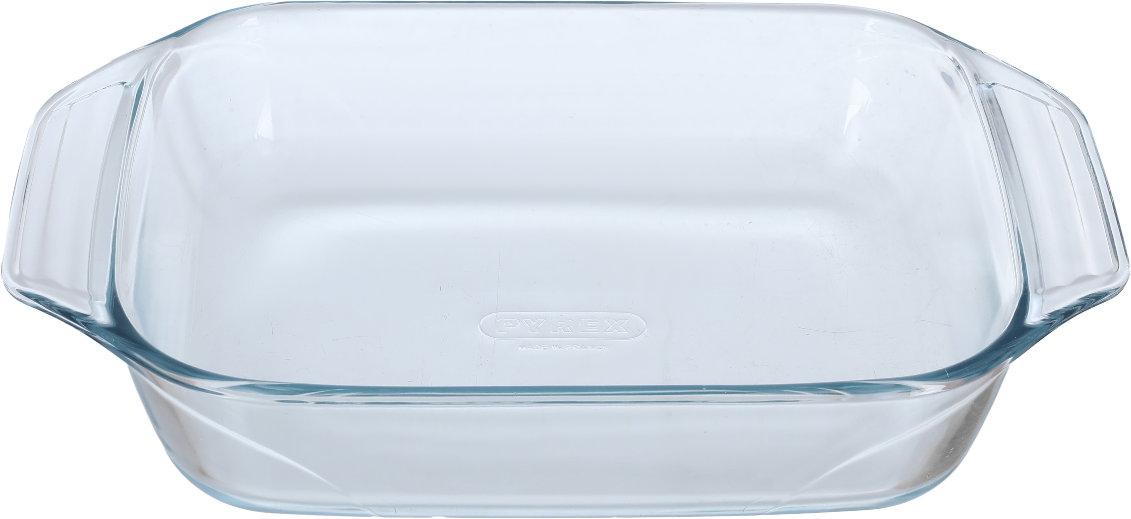 صينية طهي زجاج بايركس، 35×23×7 سم، مربع - شفاف product image