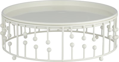 ستاند كيك ستانلس ستيل زجاج السيف غاليري، غطاء شفاف، 26x26x23 سم - ابيض شفاف product image 2