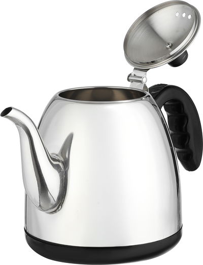 آلة تحضير القهوة والشاي كهربائية دلة الخليج، 1600 واط، 1/1 لتر، شاشة رقمي، تحكم باللمس، SH-7407 - أسود فضي product image 6