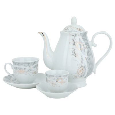 طقم سفرة بورسلان السيف غاليري، 70 قطعة - ابيض product image 4