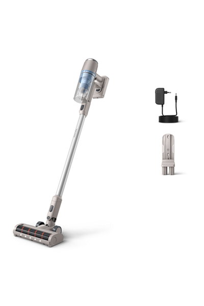 Philips XC2012/01 Series 2000 Cordless Vacuum Cleaner, Reusable Battery, 40 Minutes, LED - Gray product image 2