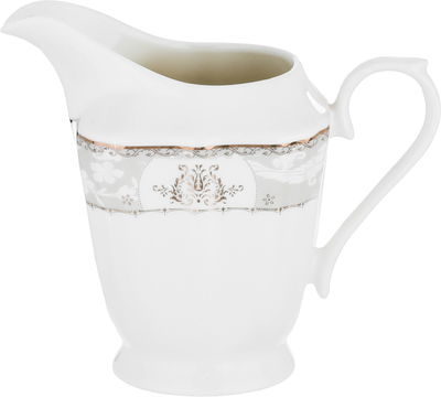 طقم سفرة بورسلان السيف غاليري، 65 قطعة، خطوط ذهبية - ابيض product image 6