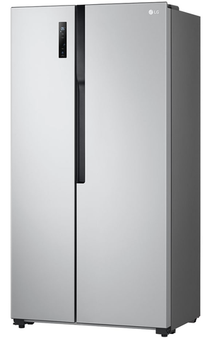ثلاجة دولابي ال جي، 17.9 قدم، 506 لتر، 2 باب، انفرتر، LS19GBBDI - فضي product image 2