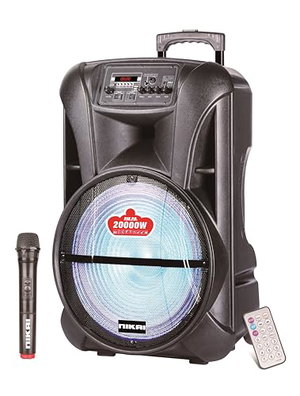مكبر صوت لاسلكي، بلوتوث، 15 بوصة، NTROY15602 - اسود product image 2