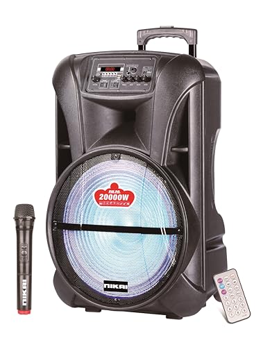 مكبر صوت لاسلكي، بلوتوث، 15 بوصة، NTROY15602 - اسود product image 2