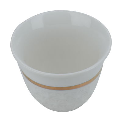 طقم فناجين قهوة عربي بورسلان السيف غاليري، 12 قطعة - ابيض product image 3