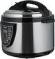 قدر ضغط كهربائي هوم ماستر، 1400 واط، 10 لتر، 7 برامج للطبخ، HM-760 - فضي اسود product image 6