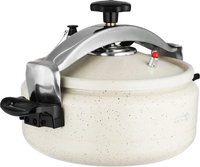 قدر ضغط جرانيت السيف بلص، 5.7 لتر، صمام أمان - بيج product image 4