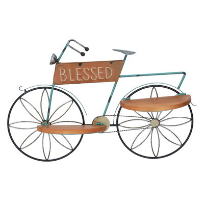 Rwad Alailah Iron Bike Shape Masterpiece, 65X45 Cm - Multicolor product image 1