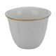 Al Saif Gallery porcelain Arabic coffee cups, 12 pieces, rose carving - white product image 2