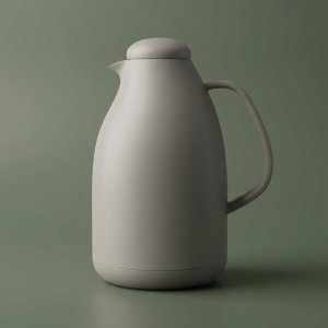 Al Saif Gallery Pro Penguin thermos, 2 litres, glass inner container, plastic outer shell - white product image