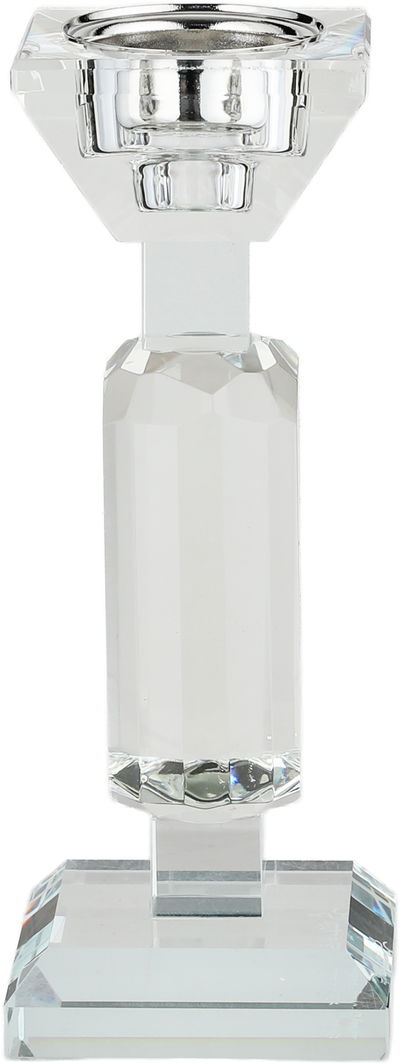 مبخرة زجاج السيف غاليري، 7x7x18 سم، قاعدة مربع - شفاف product image 3