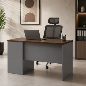 مكتب إداري مودرن خشب MDF، 75×120×60 سم - بني product image