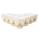 طقم فناجين قهوة عربي بورسلان السيف غاليري، 12 قطعة - بيج ذهبي product image 1