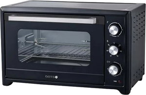 فرن كهربائي دوتس، 45 لترًا، 2000 واط، زجاج مزدوج، شواية، COE0455BD2 - أسود product image 2