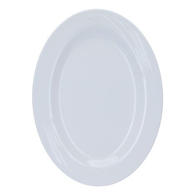 صحن ميلامين السيف غاليري، 14 انش، بيضاوي - أبيض product image 2
