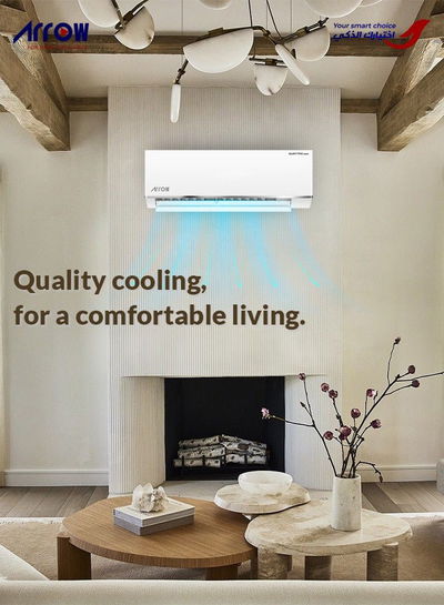 مكيف سبليت ارو، 24000 وحدة تبريد، بارد فقط، تحكم ذكي، فلتر مضاد للبكتريا، RO-24SHC-S - ابيض product image 5