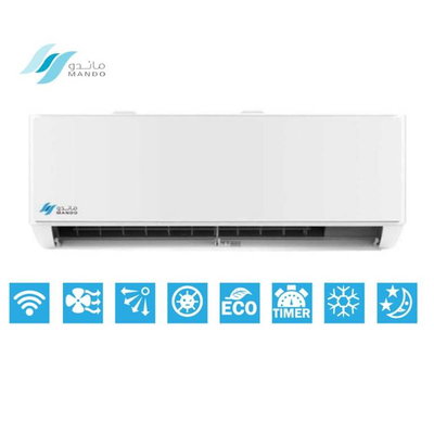 Mando F24TP-12CT Split Air Conditioner, 12100 BTU, Cooling Only, Inverter, Smart Control - White product image 2