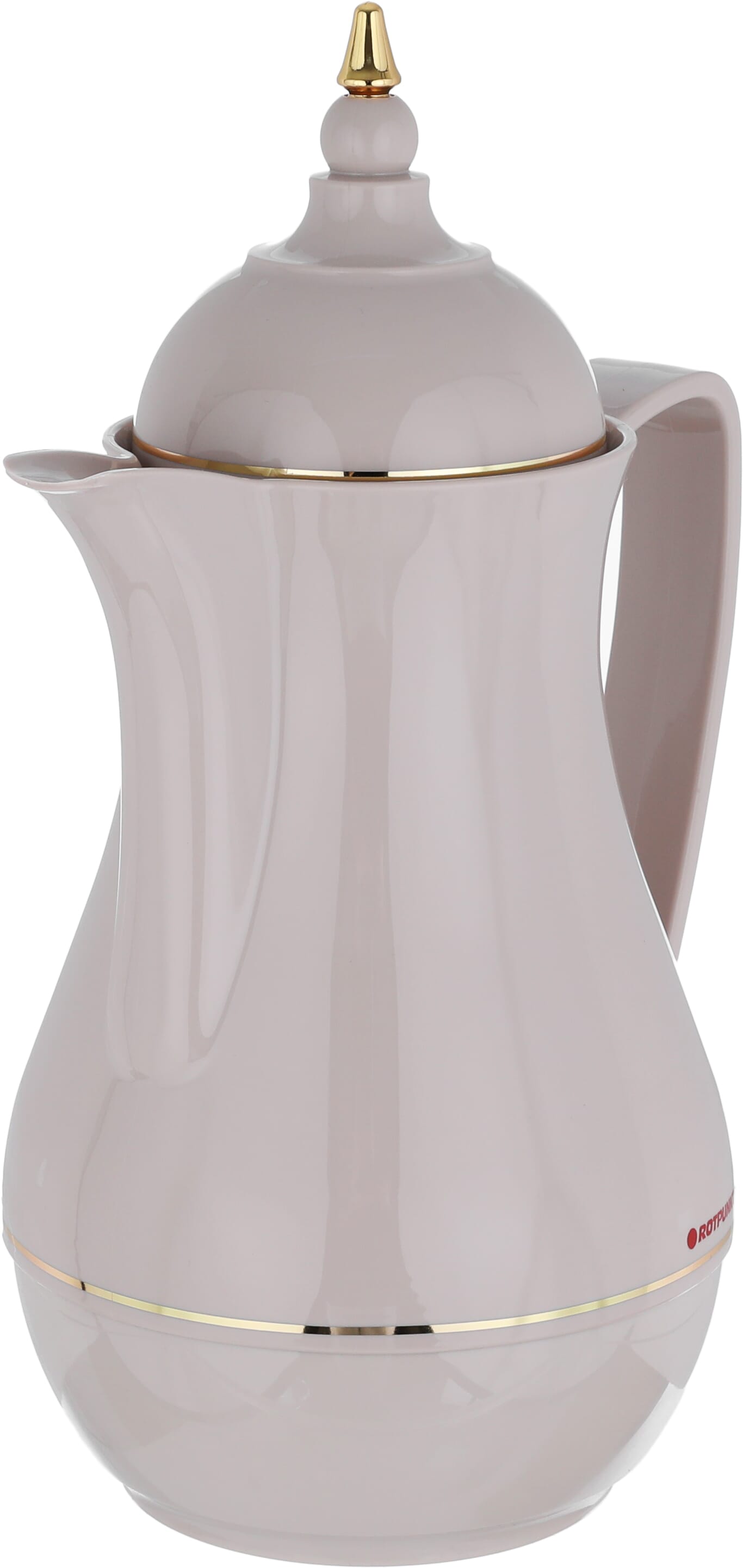 Rotpont thermos, 1 liter, glass inner container, plastic outer shell - brown product image 5