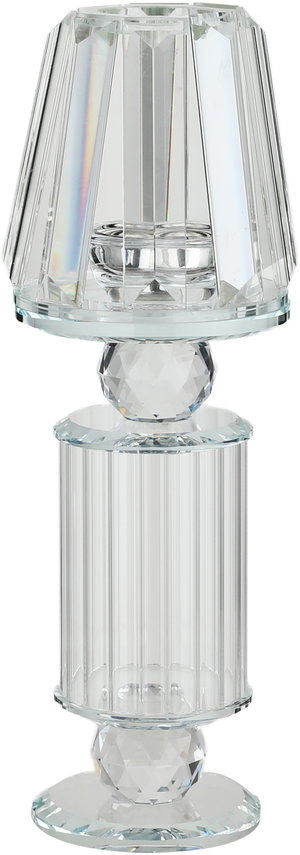 مبخرة زجاج السيف غاليري، 9.5x9.5x28.5 سم - شفاف product image