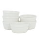 طقم زبدية بورسلان السيف غاليري، 6 قطع - أبيض product image 2