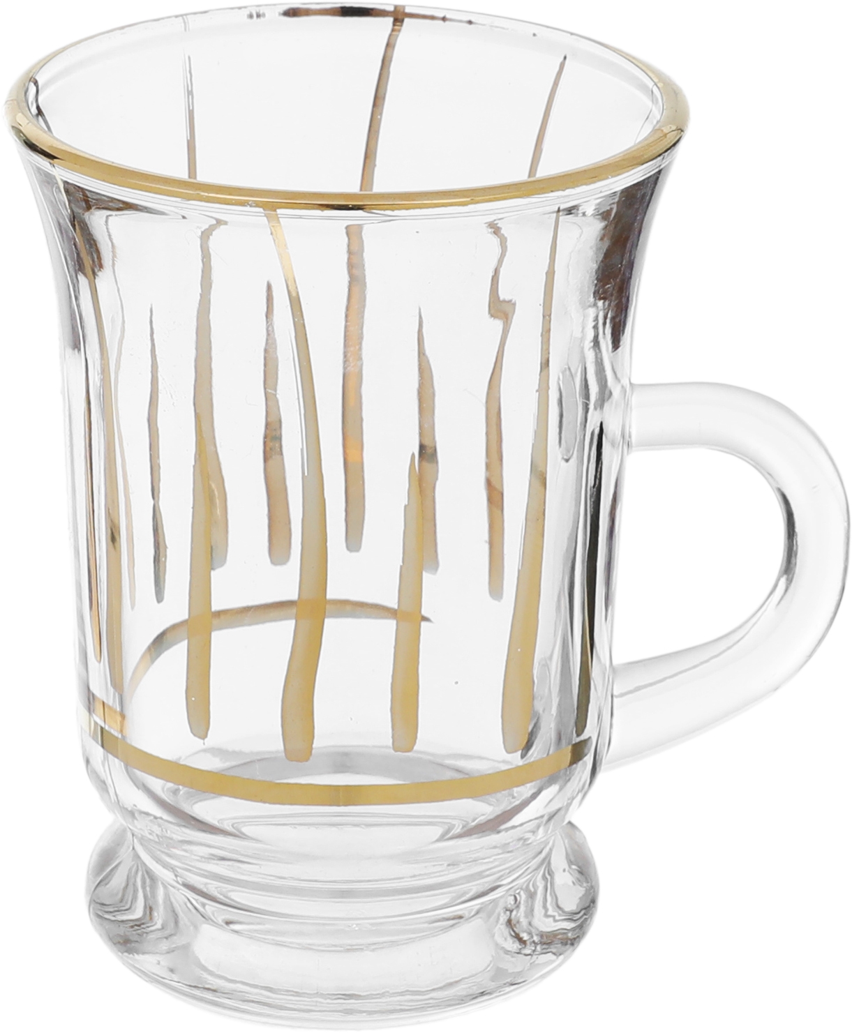 Alsaif Gallery Glass Glare Bialat Set, 6 Pieces, 200 ml - Clear product image 2