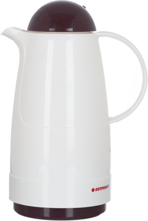 Rotpont thermos, 0.5 liters, glass inner container, plastic outer shell - white product image 2