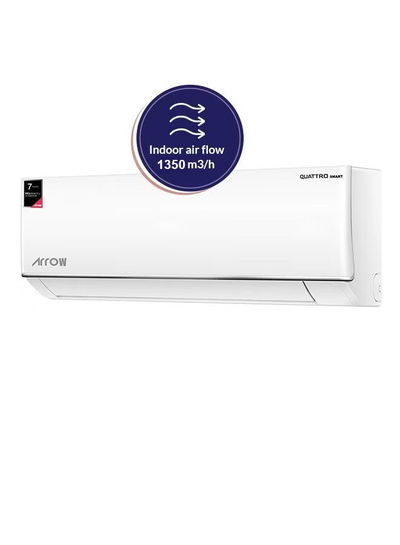 مكيف سبليت ارو، 22000 وحدة تبريد، بارد/حار، تحكم ذكي، فلتر مضاد للبكتريا، RO-24SHH-S - ابيض product image 4