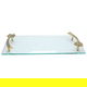 Al Saif Gallery Glass Serving Tray, 45X20X2 Cm - Clear product image 1