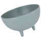 Al Saif Gallery Plated Iron Serving Bowl, 19.5x19.5x12 cm, Deep, Round - Light Green product image 1