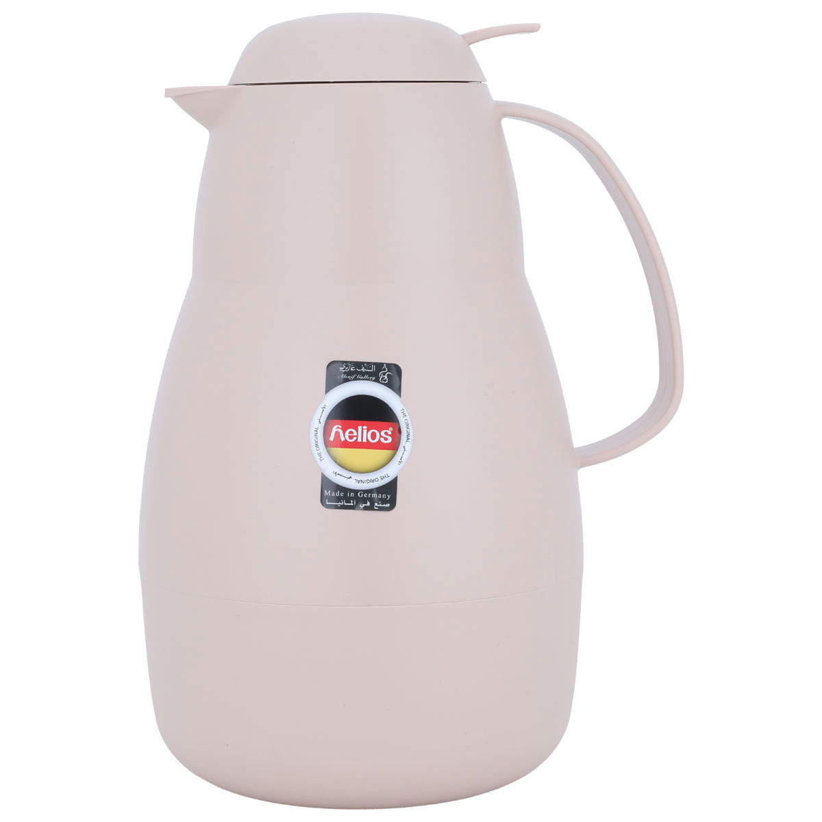 Helios thermos, 1.5 liters, thermal glass inner container, plastic outer shell - light brown product image