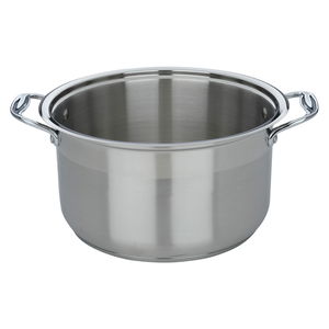 Rocky steel Pot, 24cm - Silver product image 3