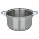 Rocky steel Pot, 24cm - Silver product image 3