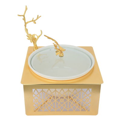 Al Saif Gallery porcelain heater, 10 inches, circular - white product image 1