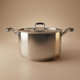 Rocky Stainless Steel Lid Cooking Pot, 18cm - Silver product image 1
