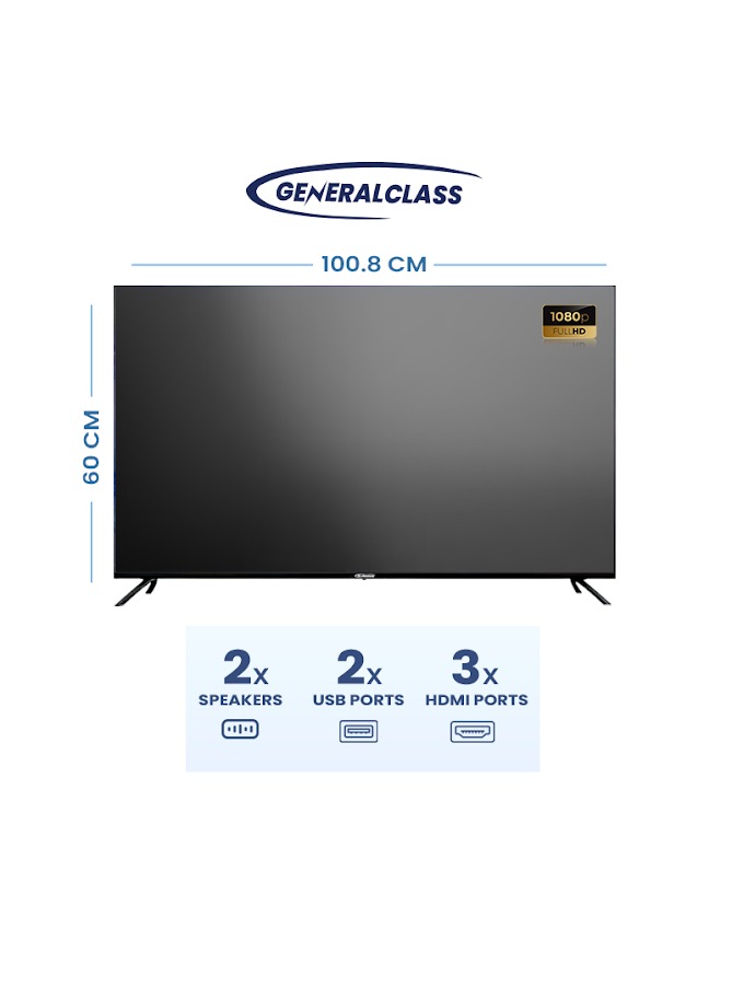 تلفزيون جنرال كلاس، 42 بوصة، فل اتش دي، ليد، 42US6000 - اسود product image 4