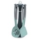 طقم ملاعق سيليكون السيف غاليري، 5 قطع - رمادي product image 2