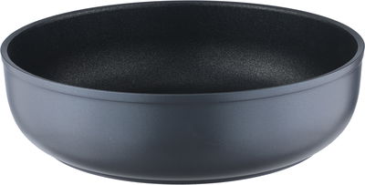 طقم قدور المونيوم صافلون، 10 قطع، مطلي تيفال من الداخل - رمادي غامق product image 2