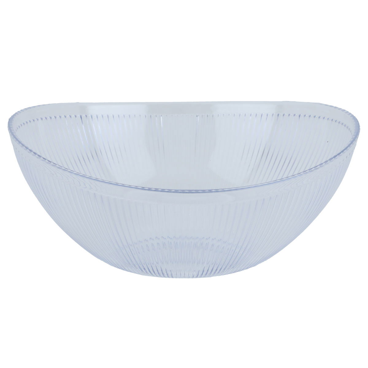 Al Saif Gallery Plastic Serving Plate, 23X20X9 Cm, 1.65 L - Clear product image