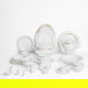 Alsaif Gallery Porcelain Dinner Set, 166 Pieces, Red-White Pattern product image 1